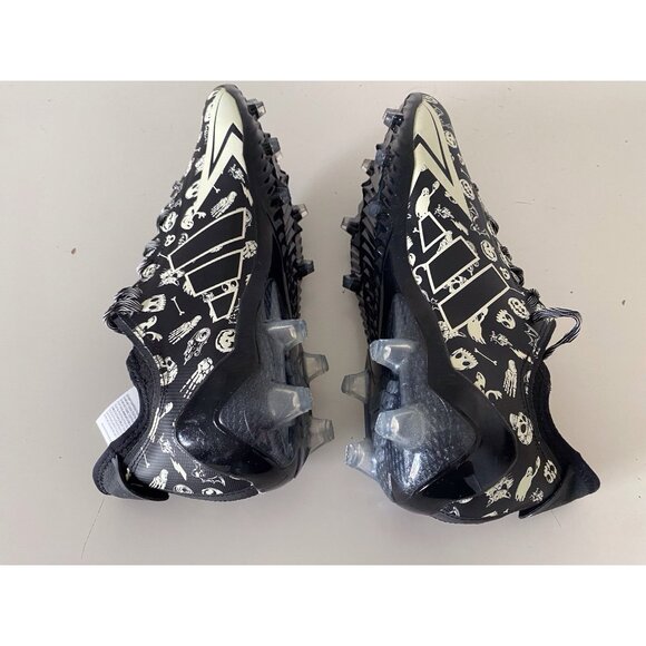 Adidas Football Cleats Adizero Electric.1 Halloween Glow In Dark JP9957 Men 13.5